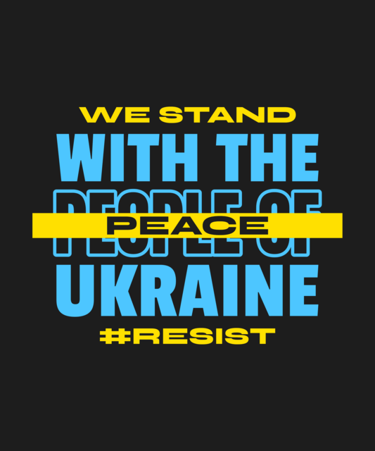 T Shirt Design Maker Showing Solidarity For The People Of Ukraine 2769r 4526