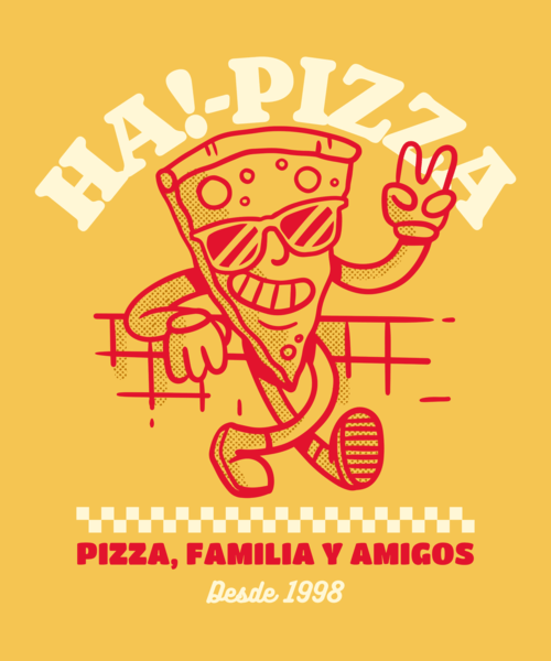 Pizza Day T Shirt Design Maker Featuring A Cool Quote