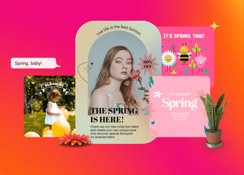 Light Up The Season With The Best Spring Templates By Placeit By Envato