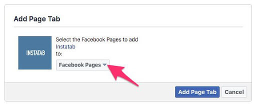 Add Page Tab