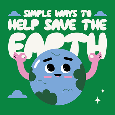 Instagram Post Maker With Eco Friendly Ways To Save The Earth