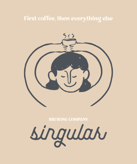 Minimalistic T Shirt Design Generator Featuring A Coffee Quote 5258a