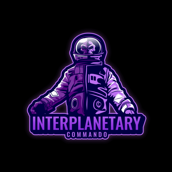 Space Themed Logo Maker For Gamers With An Undead Astronaut Graphic 4564d (1)