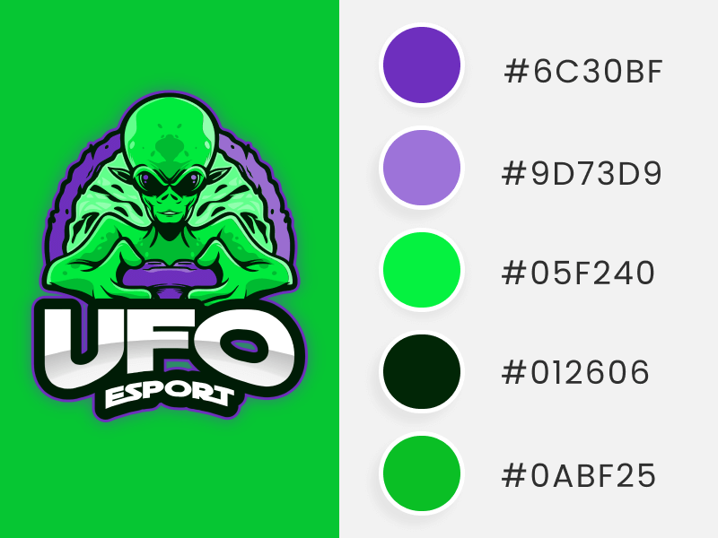 Ufo Design Color Palette 2