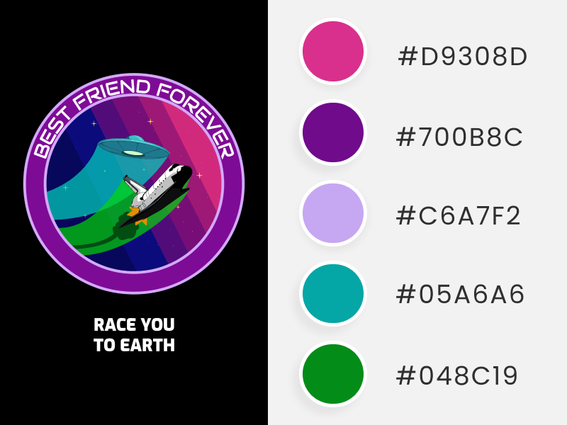 Ufo Design Color Palette 6