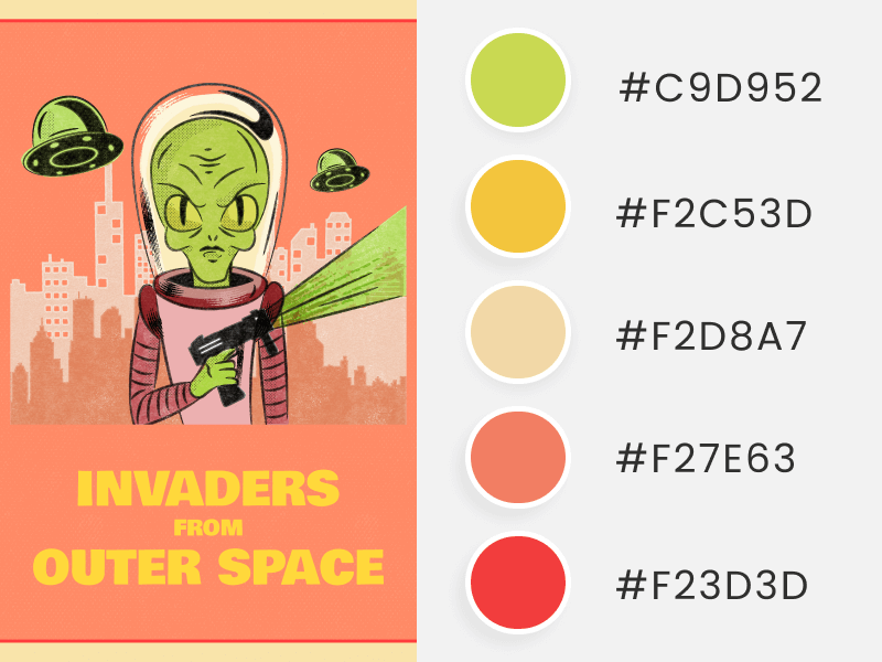 Ufo Design Color Palette 7