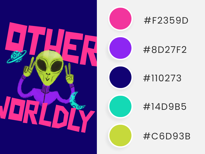 Ufo Design Color Palette 8