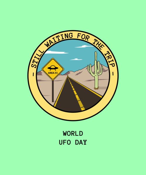 Alien T Shirt Design Creator For World Ufo Day 1717j 2665 (1)