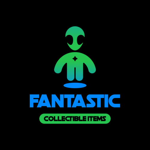 Alien Themed Logo Creator For A Collectible Items Shop 5528b