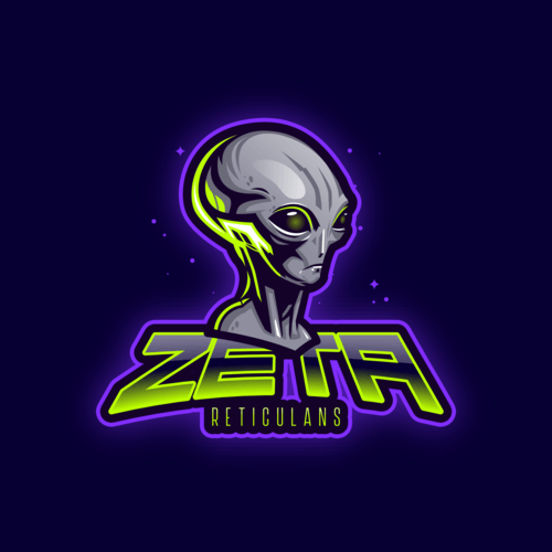 Gaming Logo Maker With A Detailed Illustration Of An Alien 3204f (1)