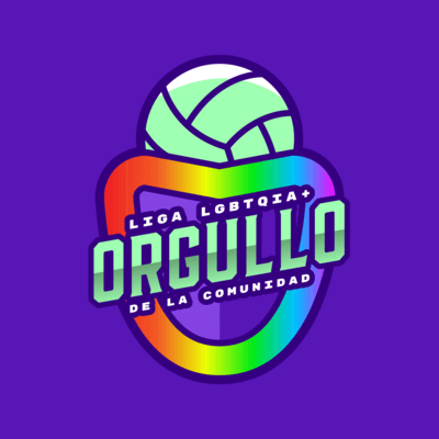 Sports Logo Maker For An Lgbtq Volleyball Team Featuring Colorful Graphics 5114