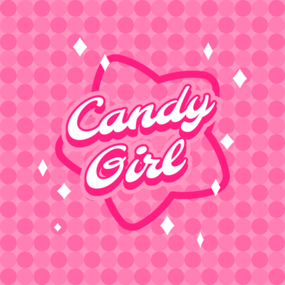 Logo Maker For A Vlogger Featuring A 90s Girly Style 4713