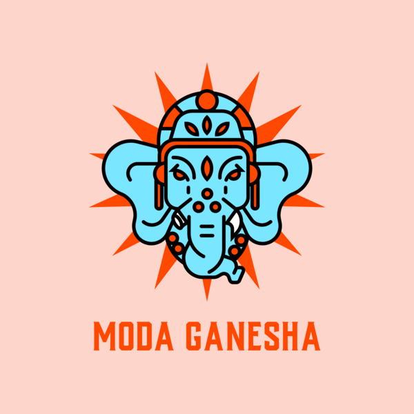 Clothing Store Logo Template Featuring A Colorful Ganesh Graphic 3169j 5621