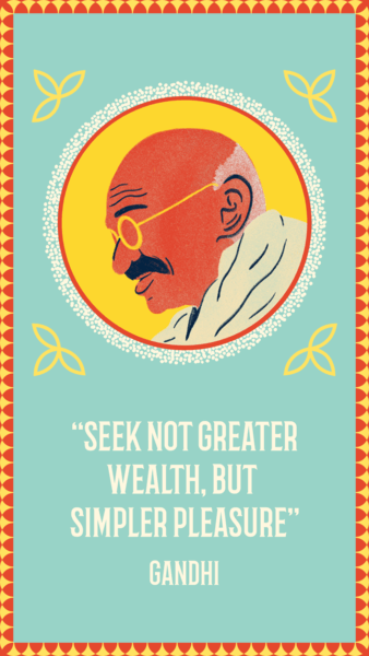 Gandhi Jayanti Instagram Story Creator With A Quote 4881b