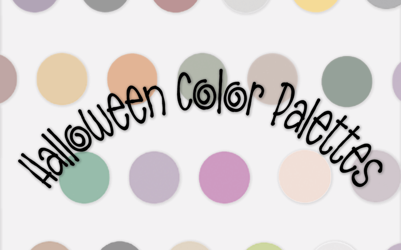 Halloween Color Palettes