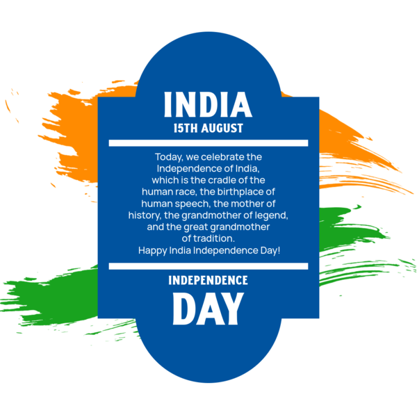 Holiday Themed Instagram Post Generator Featuring Facts About India S Independence Day 5290a El1
