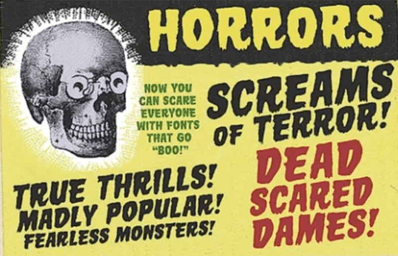 Horror Show Font