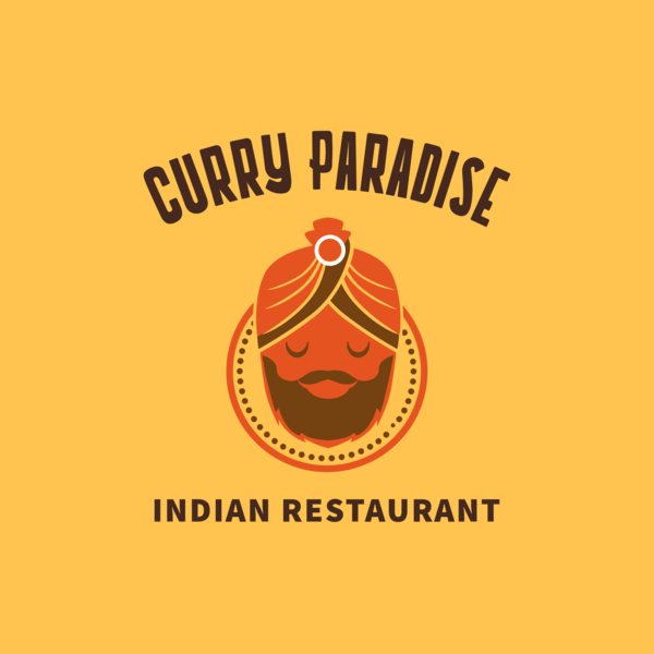 Indian Restaurant Logo Generator With A Maharaja Cartoon 1828b