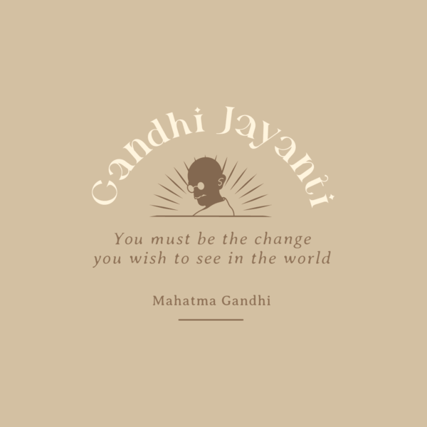 Instagram Post Template To Celebrate Gandhi Jayanti 3925k 4075 (1)