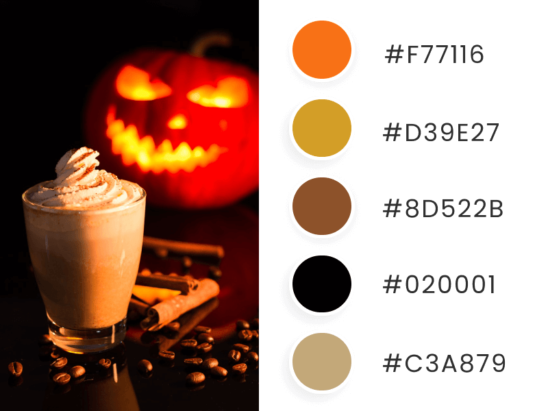 Pumpkin Spice Palette