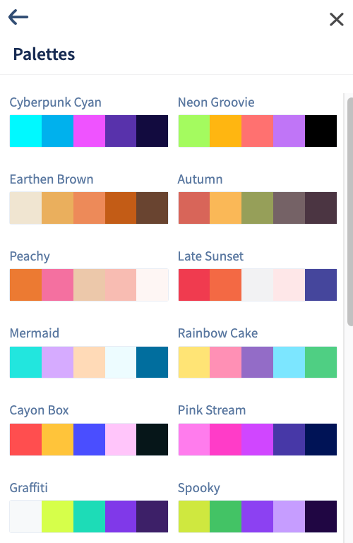 Color Palettes By Placeit