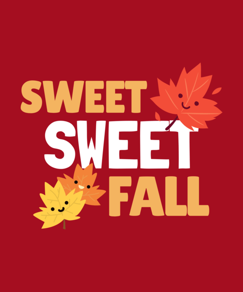 Sweet T Shirt Design Maker To Celebrate Autumn Season 3995i
