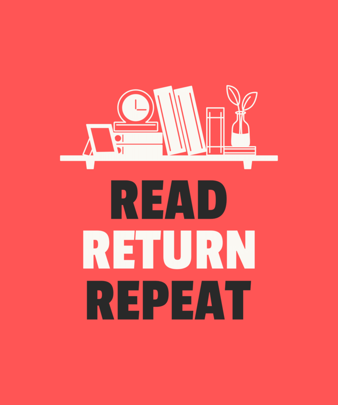 T Shirt Design Featuring A Bookshelf And A Quote About Reading