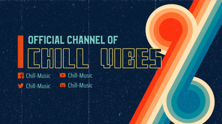 Twitch Banner Generator For A Musician With A Retro Vibe