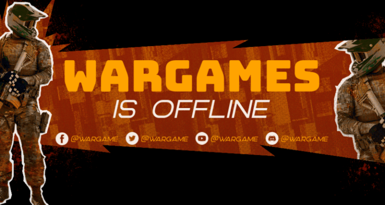 Twitch Banner Featuring Battle Royale Gamers