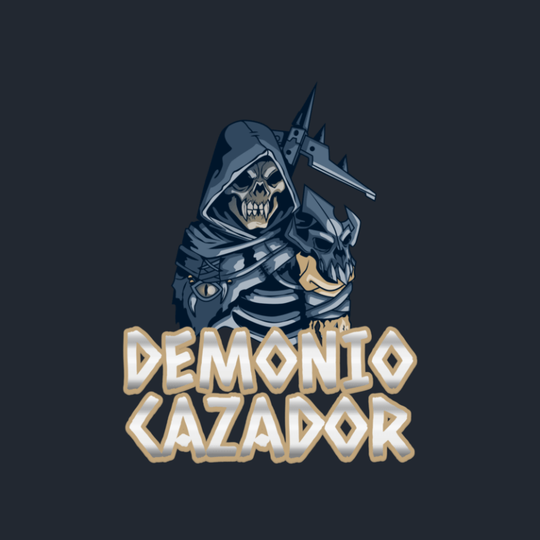 Free Gaming Logo Featuring A Diablo Inspired Character Illustration