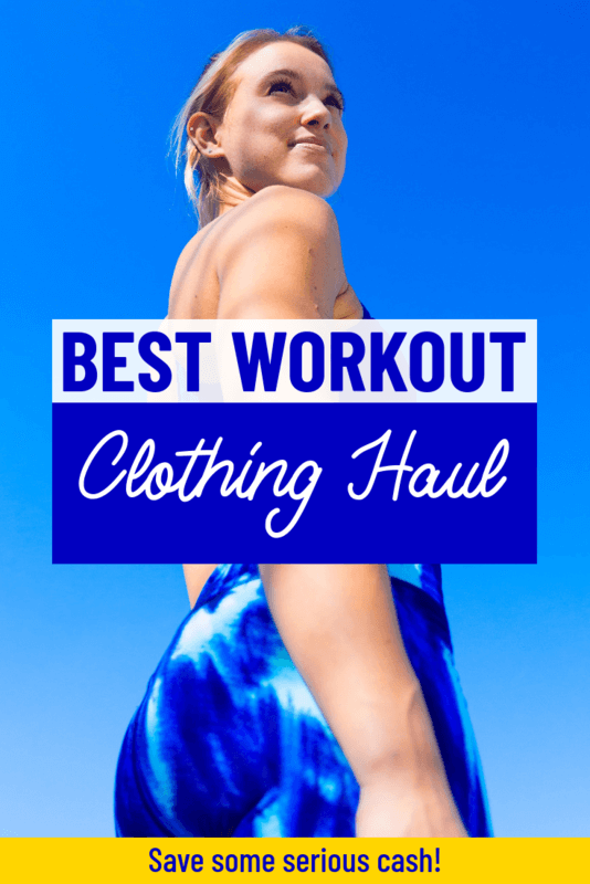 Pinterest Pin Maker Featuring A Workout Clothing Haul