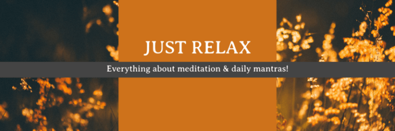 Twitter Header For A Meditation Blog