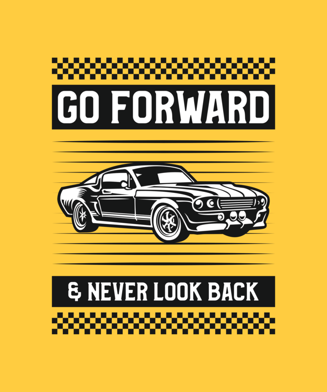 Cars Themed T Shirt Design For Retro And Vintage Print On Demand Niche