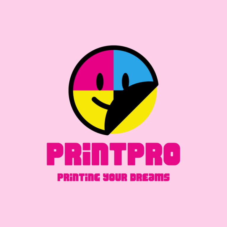 Colorful Logo For A Printing Shop
