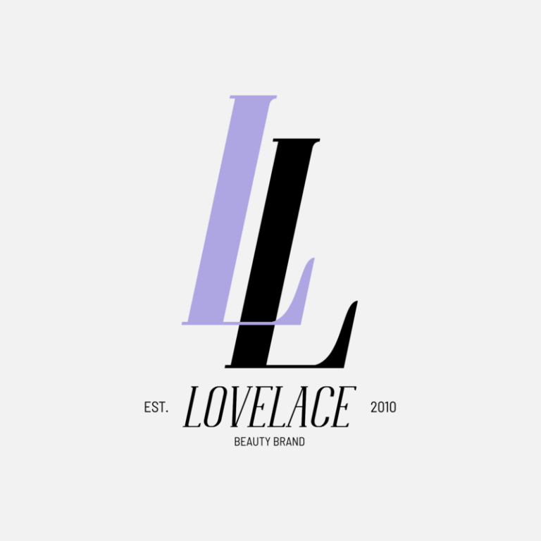 Makeup Brand Logo With Modern Typography