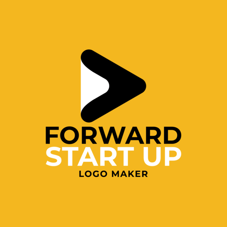 Startup Logo With An Abstract Icon