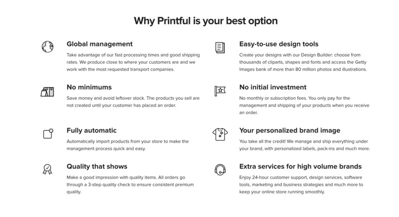 Printful Benefits For Pod Sellers