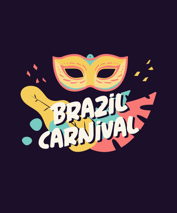 T Shirt Design Maker Featuring Graphics Inspired By The Brazilian Carnival