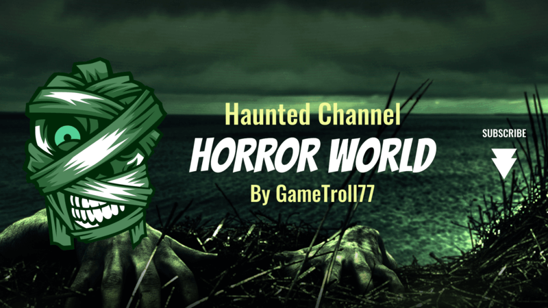 Horror Style Twitch Banner For A Gaming Streamer Channel