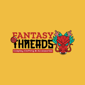 Logo For A Cosplay Clothing Store Featuring A Dragon