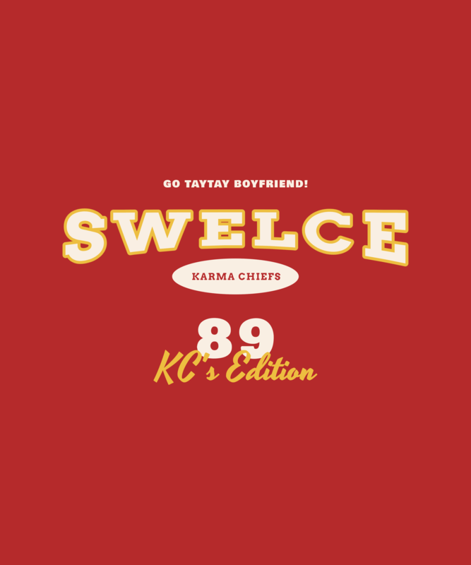 Swelce Inspired T Shirt Design Featuring References Of The Kelceswift Trend