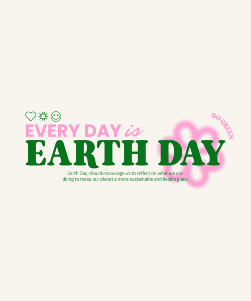 Earth Day T Shirt Design With A Powerful Quote