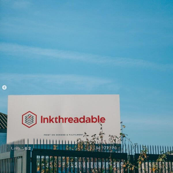 The Inkthredable Offices With A Blue Sky In The Background