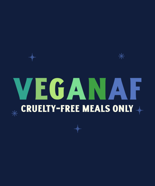 Vegan Themed T Shirt Design Template With A Cruelty Free Quote
