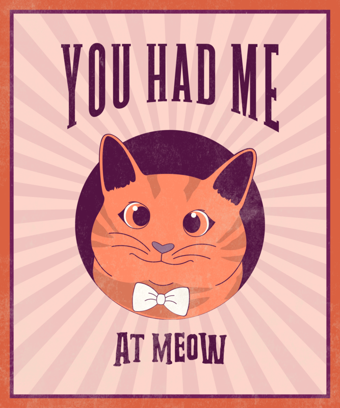 Cat Themed T Shirt Design Generator With A Sweet Quote