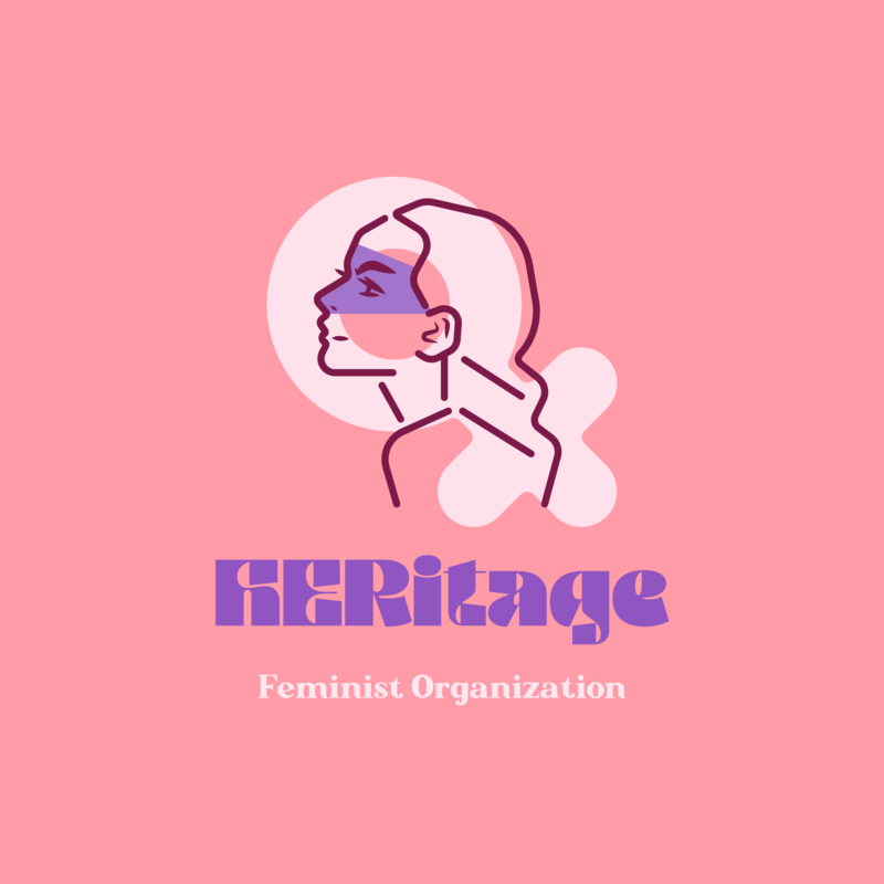 Feminist Organization Logo Generator Featuring A Woman Graphic