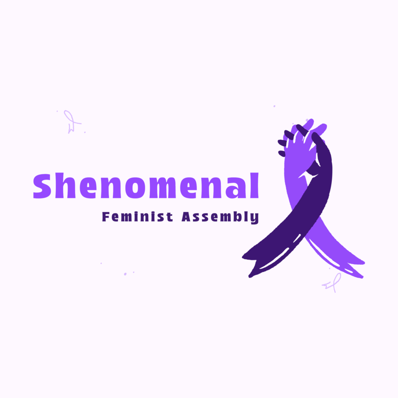 Logo Generator With A Ribbon Graphic For A Feminist Assembly