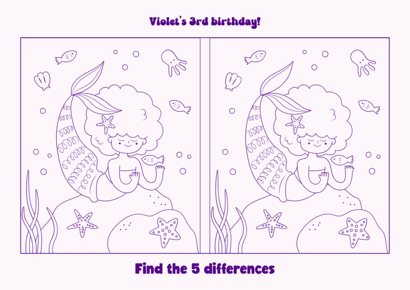 Worksheet Design Creator Featuring A Coloring Exercise For A Kid's Birthday