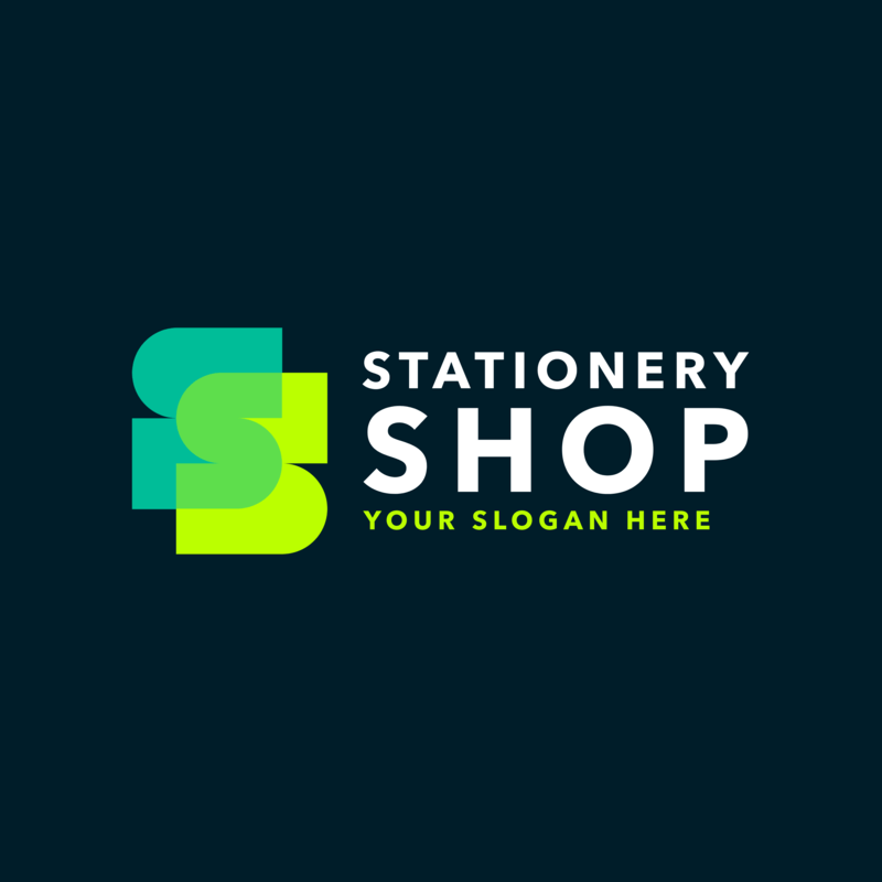 Logo Template For A Stationery Store