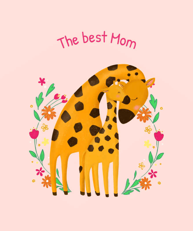 Cute T Shirt Design Maker For Mother's Day